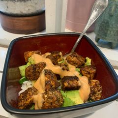 A picture of Spicy Salmon Bowl.