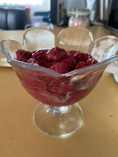 Fagyasztott joghurt gyorsan recept fotója