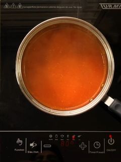 Una foto de Salsa Roja para Entomatadas y Chilaquiles sin chile