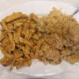 Tiras de pollo con especias