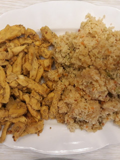 Una foto de Tiras de pollo con especias
