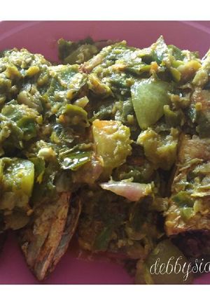Foto resep Ikan kembung lombok hijau
