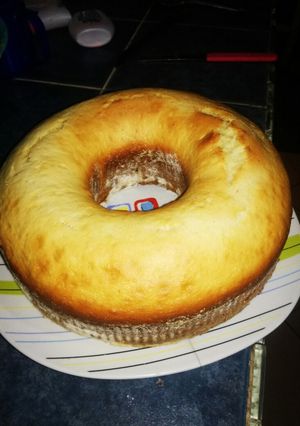 Una foto de Bizcochuelo de vainilla casero