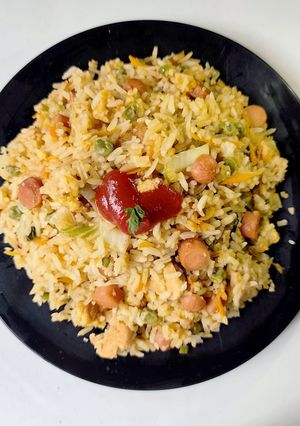 Una foto de Arroz relleno - Chimborazo de amor ❤️