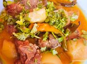 A picture of mutton dahi wala