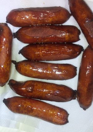 A picture of Deep fried smokies.