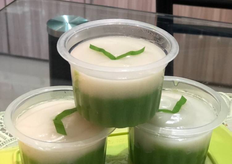 Resep masakan Lumpur Surga Pandan Praktis | cara pembuatan Lumpur Surga Pandan Praktis Yang Sedap
