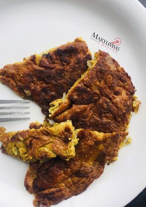 A picture of FRIED🍳EGG (soyayyen Kwai).