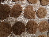 Galletones de avena, manzana y almendras con nueces sin azúcar