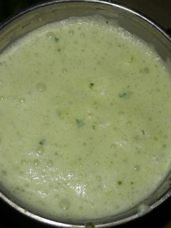 A picture of Coriander leaf shake.