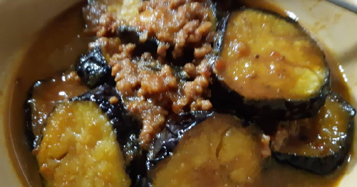 Resep Semur Terong Jepang (Nasubi) Daging Cincang oleh Isti's Mom