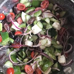A picture of Greek Salad.