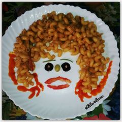 A picture of Spicey macroni.