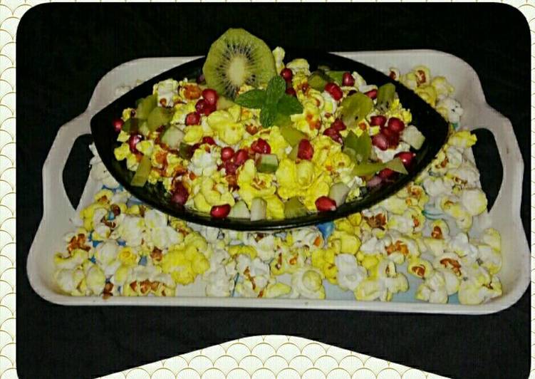 Fruity popcorn bhel