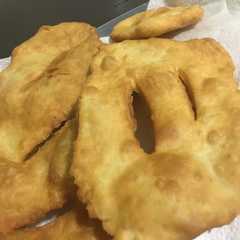 Una foto de Torta frita sin grasa