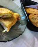 Milanesas de berenjena 🍆...rellenas 🍖🧀
