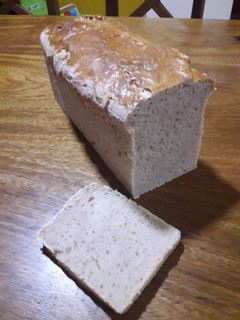 Una foto de Pan de molde con masa madre