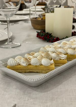Una foto de Lingotes de key lime pie o pay de limón