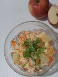 Ensalada de papa y manzana