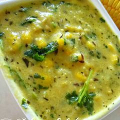 A picture of Corn Ki Sabzi.