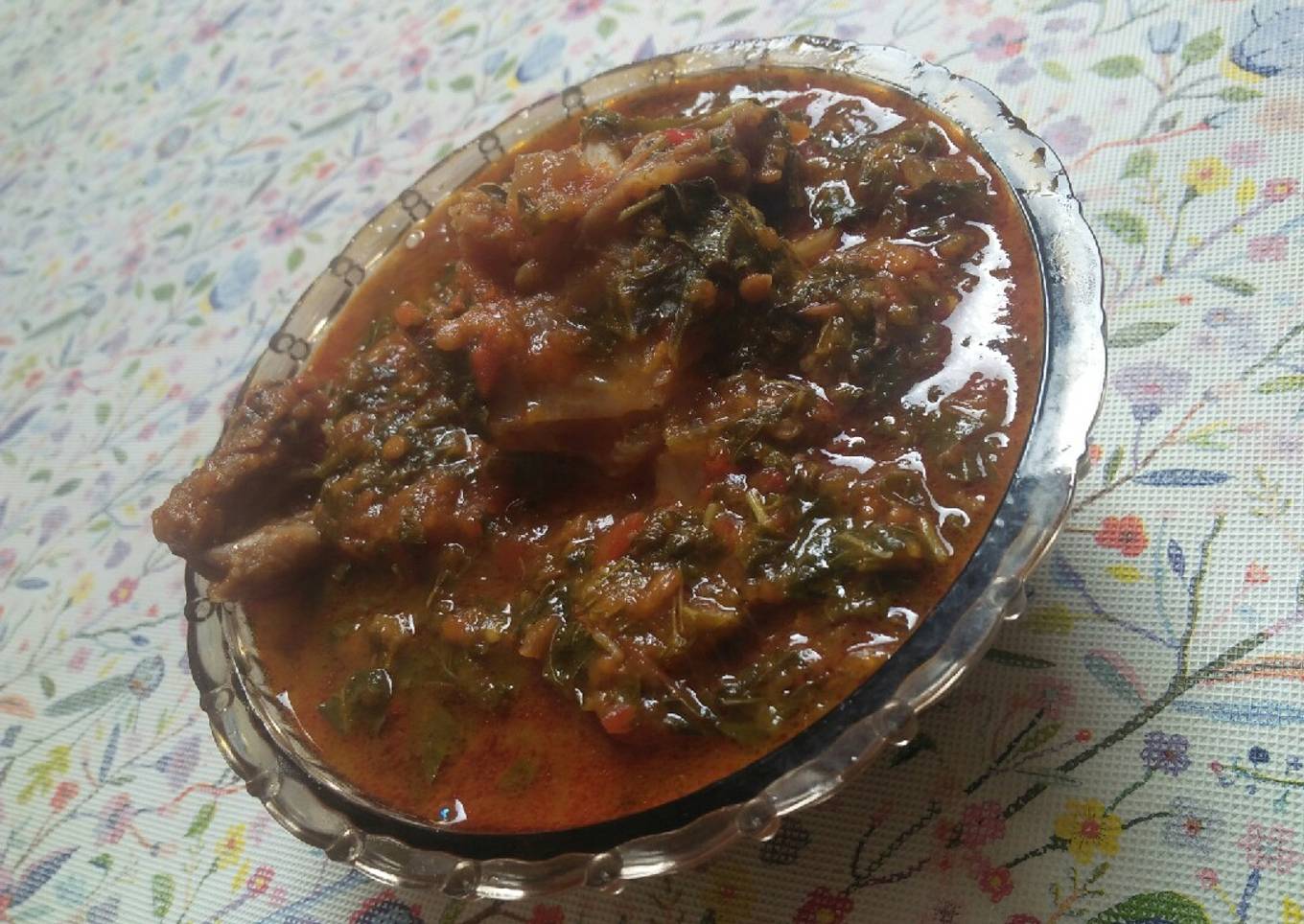 Spinach soup