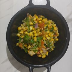 A picture of 5 minute Corn Chaat.