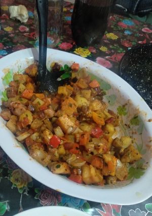 Una foto de Mezcladito de verduras al horno