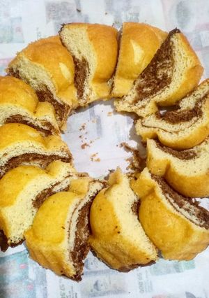 Foto resep Marble cake #Keto (setengah resep)