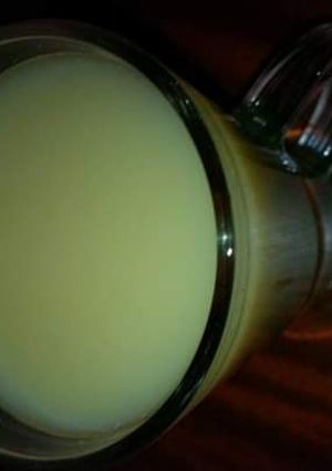 A picture of Apple, Cucumber, cabbage and lemon Juice.