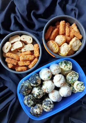 Foto resep Jumeokbap aka Rice Balls (Ep Bento 3)