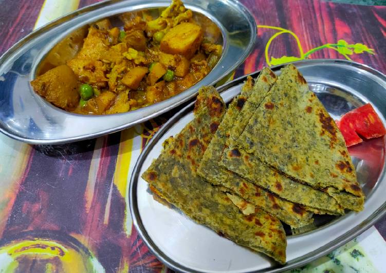 Recipe of Speedy Bathua thepla