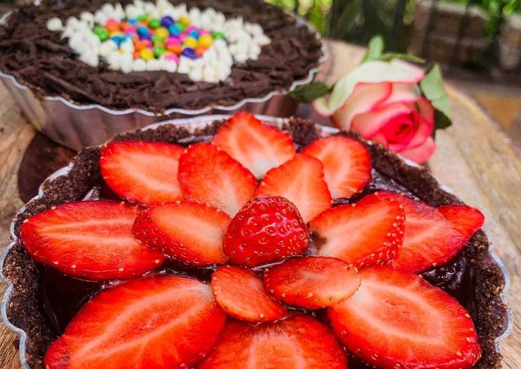 Recipe of Ultimate No Bake Chocolate Tart