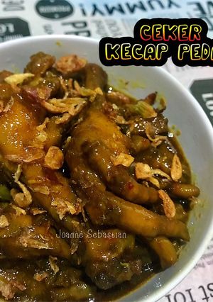Foto resep Ceker Kecap Pedas