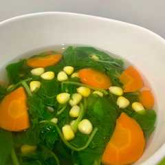 Sayur Bening Bayam রেসিপির প্রধান ছবি