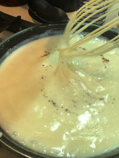 Una foto de Crema o Salsa Bechamel Sonorense