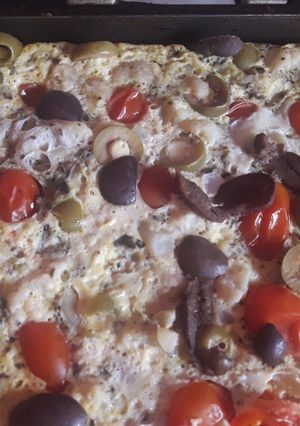Una foto de Tortilla de verduras