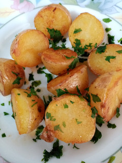 Una foto de Patatas salteadas