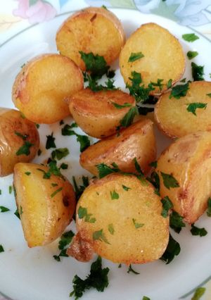 Una foto de Patatas salteadas