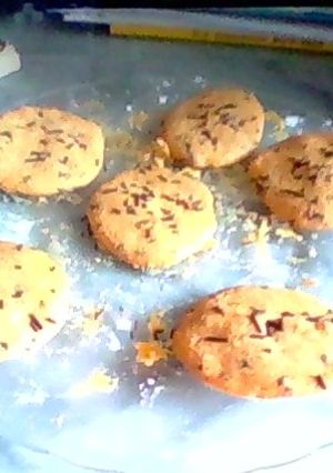 Una foto de Cookies al microondas en un minuto
