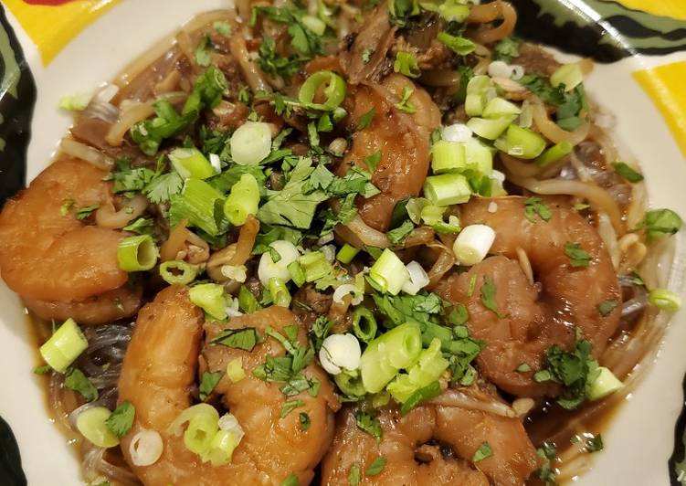 Simple Way to Make Super Quick Shrimp noodle soup