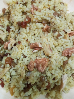 عکسی از دستور عدس پلو با مرغ + (عصاره مرغ)