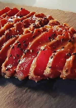 Foto di Antipasto di Tonno Marinato