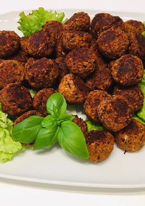 Φωτογραφία της συνταγής 🌱 Vegan - Νηστίσιμα κεφτεδάκια στον φούρνο
