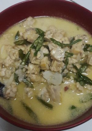 Foto resep Santan Tempe Cabe hijau