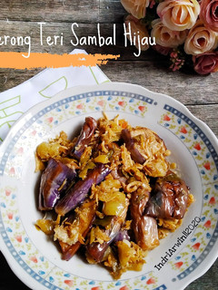 Foto resep Terong Teri Sambal Hijau