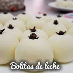 Una foto de Bolitas de leche. Papitas de leche. ¡Un bocado divino! Ideal para mesa dulce