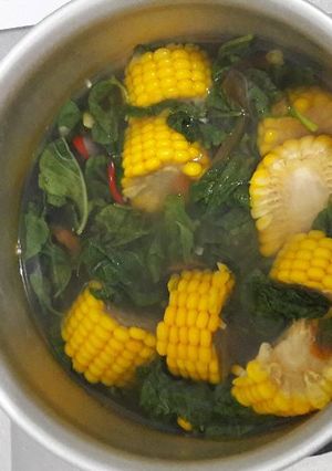 Foto resep Bening bayam jagung
