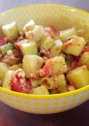 A picture of Cucumber Salad.