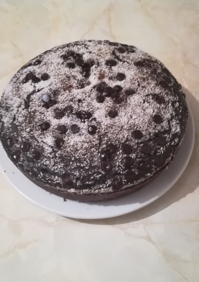Una foto de Bizcocho chocolate y coco apto para diabéticos en la olla GM g