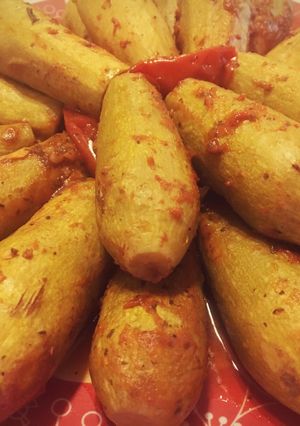 A picture of Stuffed Zucchini Without Fat.